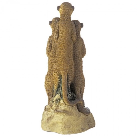 Design Toscano Meerkat Gang Statue