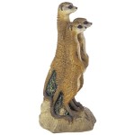 Design Toscano Meerkat Gang Statue