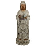 Design Toscano Standing Guan Yin Asian Goddess Statue