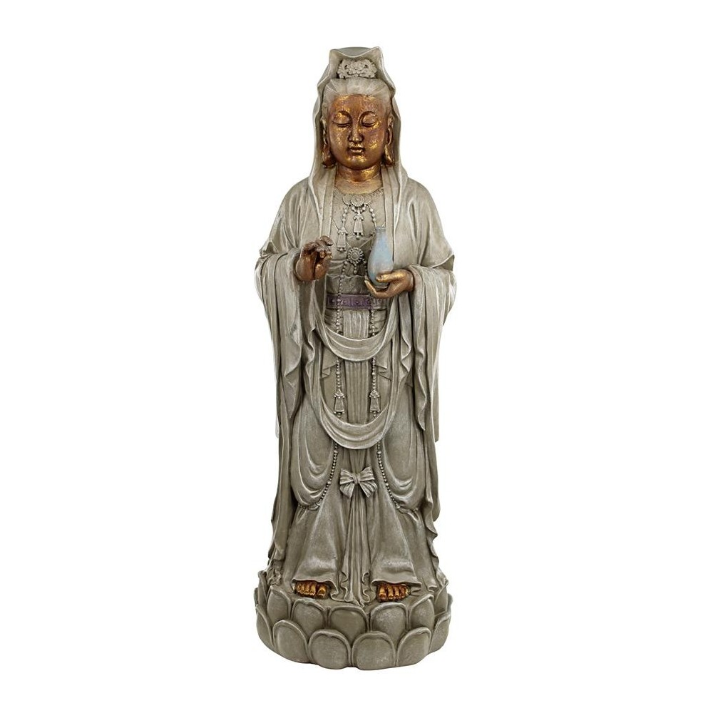 Design Toscano Standing Guan Yin Asian Goddess Statue