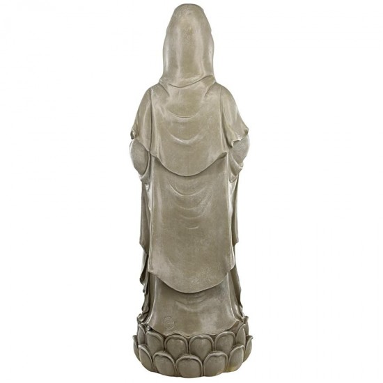 Design Toscano Standing Guan Yin Asian Goddess Statue