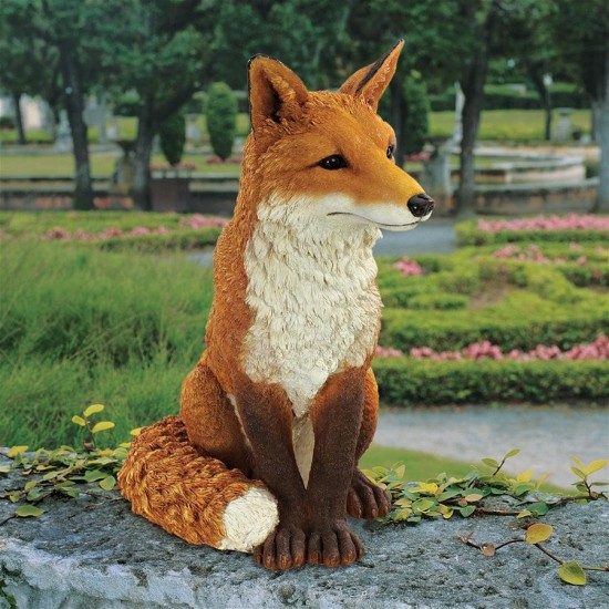 Design Toscano Simon The Fox Statue