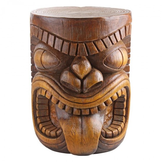 Design Toscano Lono Tongue Grand Tiki Table