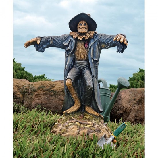 Design Toscano Harvest Of Evil Scarecrow Statue