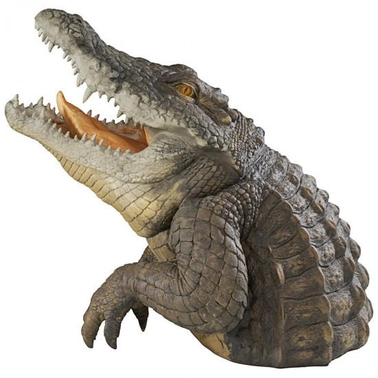 Design Toscano Snapping Swamp Gator Statue