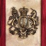 Design Toscano Royal Coat Of Arms Of Britain Plaque