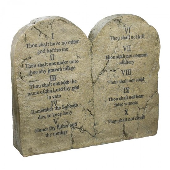 Design Toscano Ten Commandments Tablets