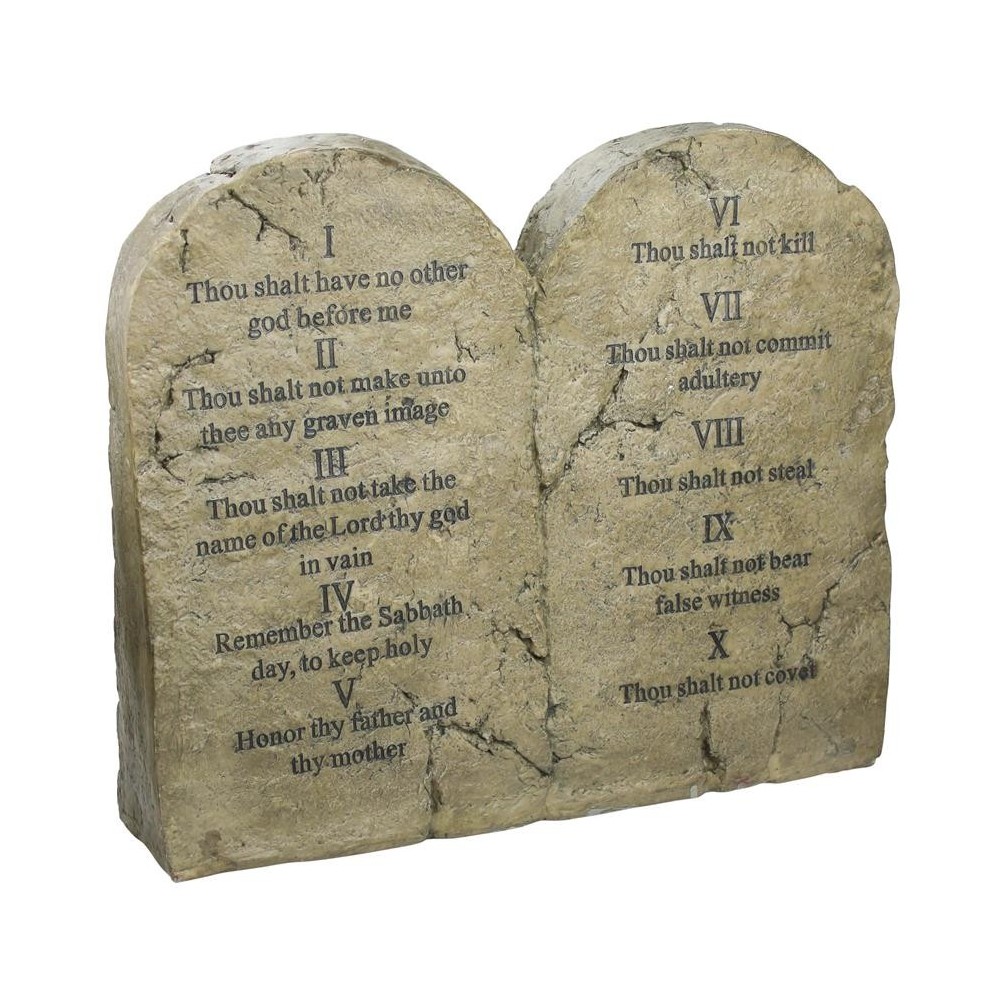 Design Toscano Ten Commandments Tablets Design Toscano Ten Commandments Tablets