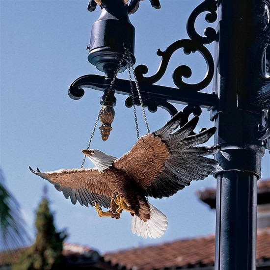 Design Toscano Flight Of Freedom Hanging Eagle