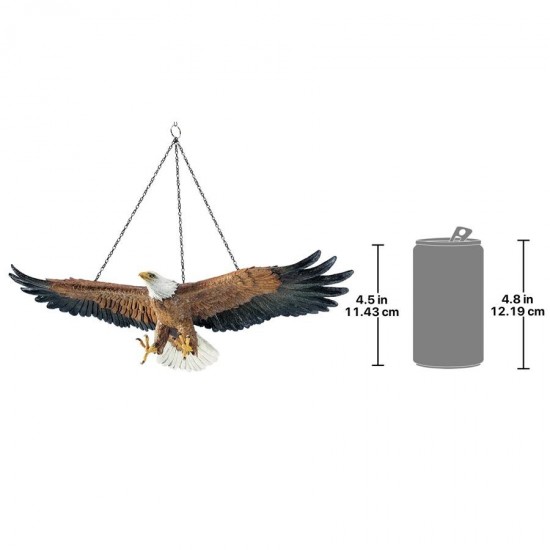 Design Toscano Flight Of Freedom Hanging Eagle