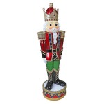 Design Toscano Illuminated Bavarian Style Nutcracker