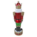 Design Toscano Illuminated Bavarian Style Nutcracker