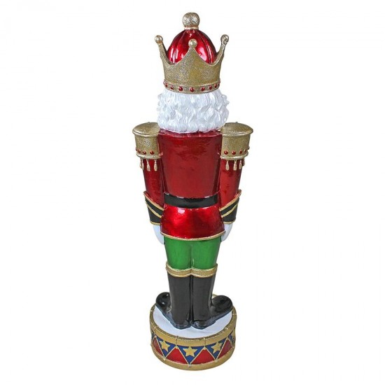 Design Toscano Illuminated Bavarian Style Nutcracker
