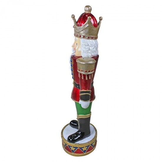 Design Toscano Illuminated Bavarian Style Nutcracker
