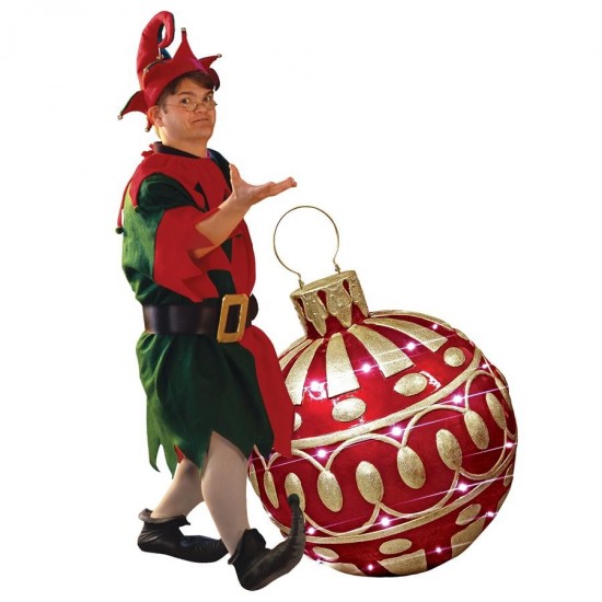 Design Toscano Holiday Ornament Led Illuminated Statue