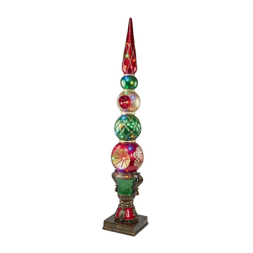 Design Toscano Ornament Topiary Illuminated Statue