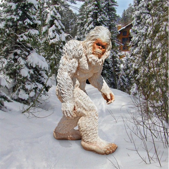 Design Toscano Medium Abominal Snowman Yeti Statue