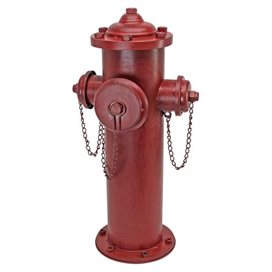 Design Toscano Large Metal Replica Fire Hydrant