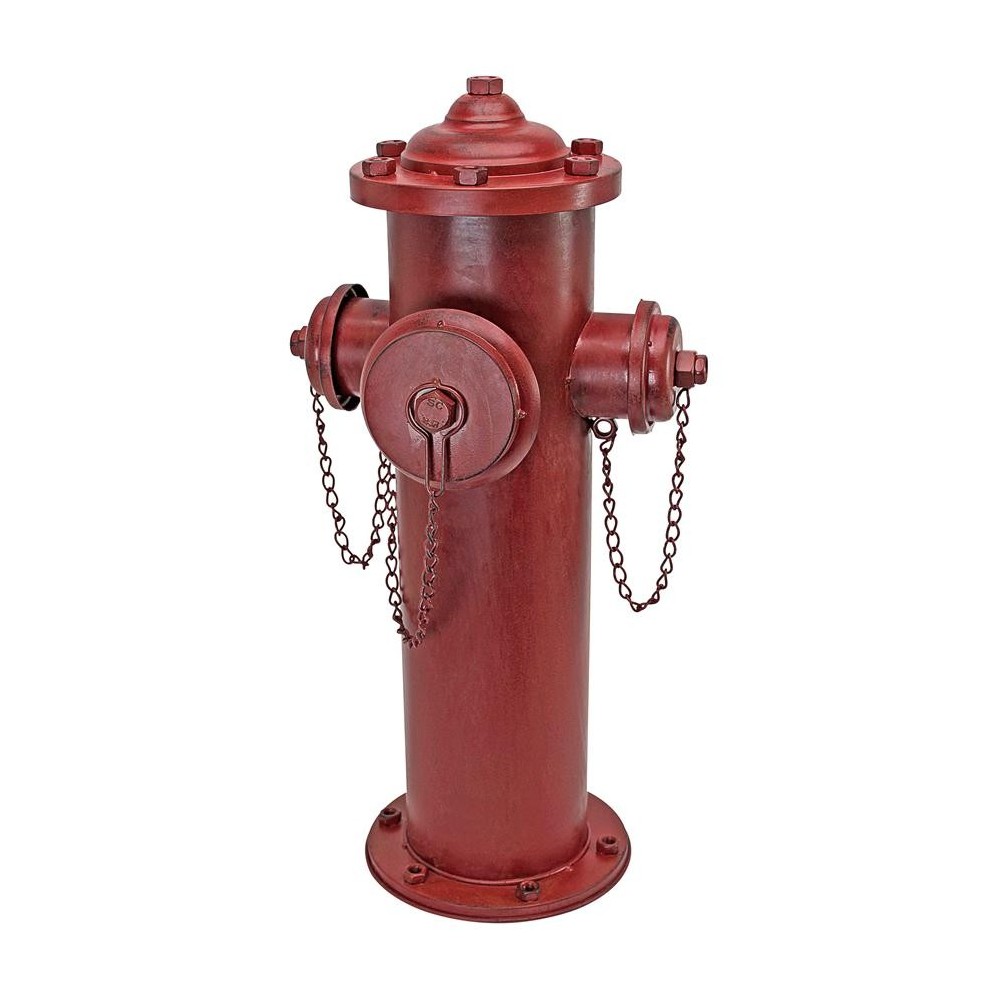 Design Toscano Large Metal Replica Fire Hydrant