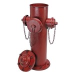 Design Toscano Large Metal Replica Fire Hydrant