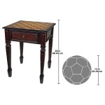 Design Toscano Walpole Manor Gaming Chess Table