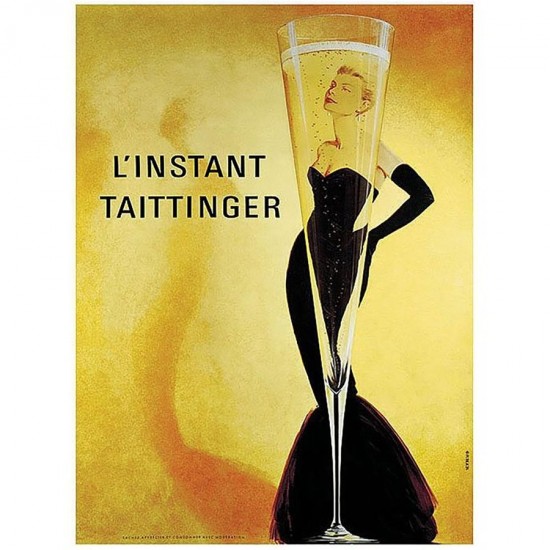 Design Toscano Unframed Small Taittinger Off Linen