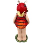 Design Toscano Polly The Lady Bug Fairy Statue