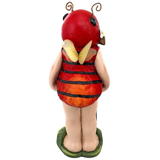 Design Toscano Polly The Lady Bug Fairy Statue