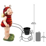 Design Toscano Polly The Lady Bug Fairy Statue