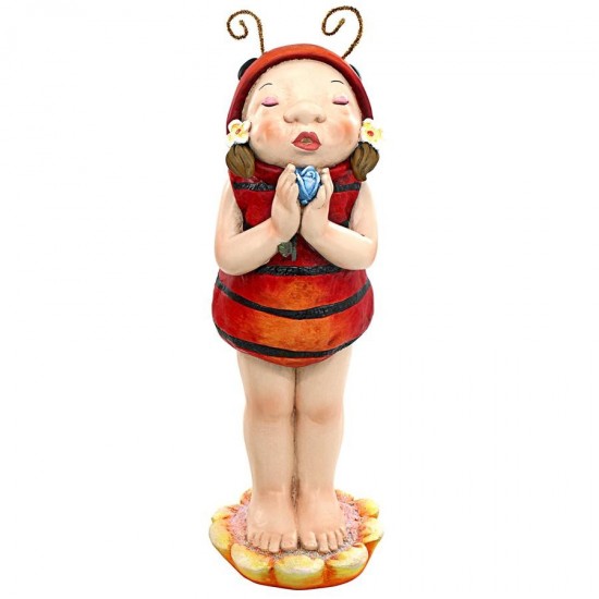 Design Toscano Sarah The Lady Bug Fairy Statue