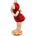 Design Toscano Sarah The Lady Bug Fairy Statue