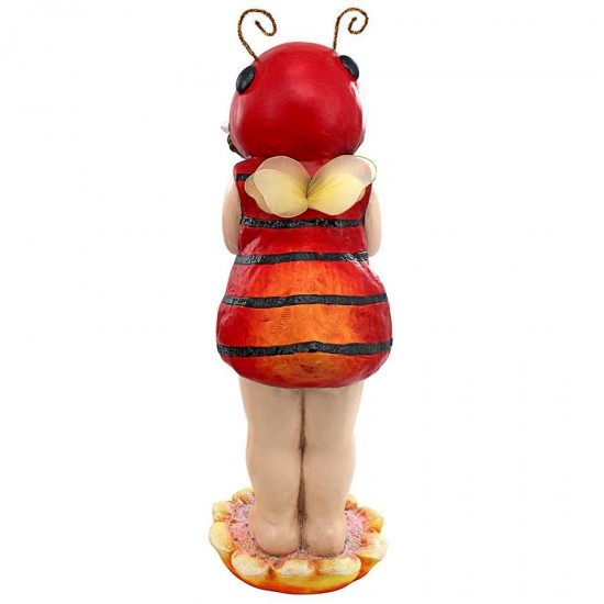 Design Toscano Sarah The Lady Bug Fairy Statue