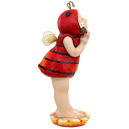 Design Toscano Sarah The Lady Bug Fairy Statue