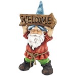 Design Toscano Welcoming Willie Garden Gnome Statue