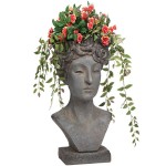 Design Toscano Flora Roman Nymph Head Planter