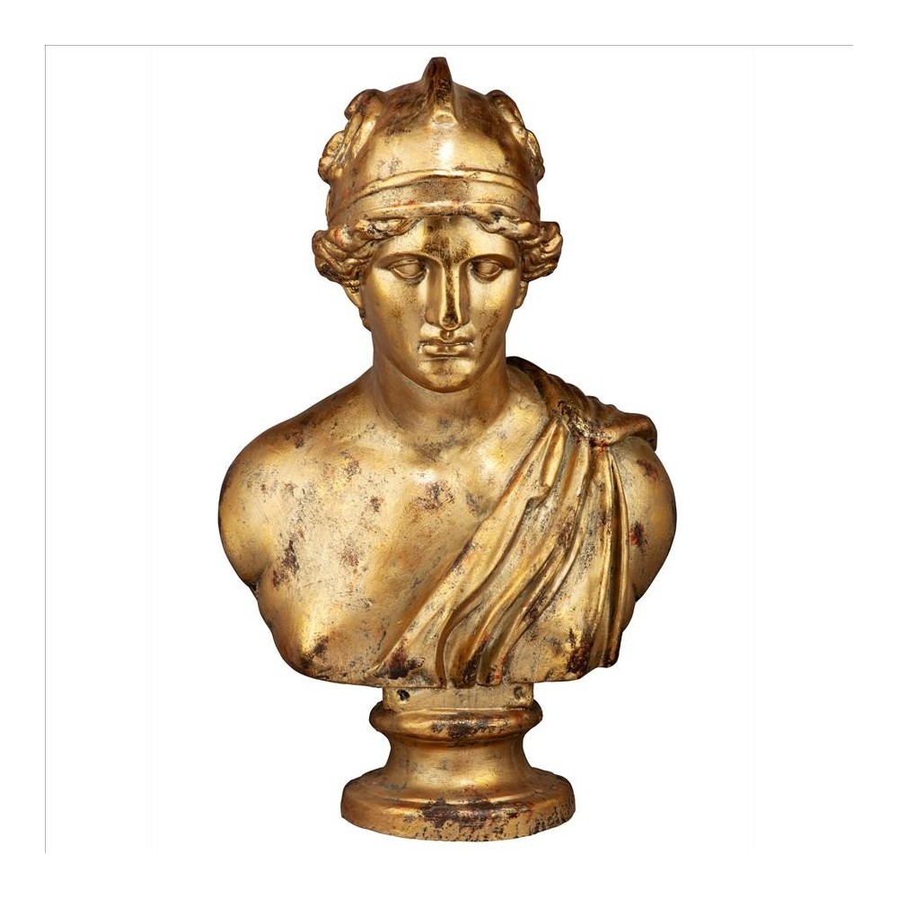 Design Toscano Mercury Greek God Bust Statue Design Toscano Mercury Greek God Bust Statue