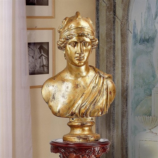 Design Toscano Mercury Greek God Bust Statue