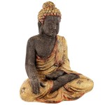 Design Toscano Medium Golden Buddha Statue