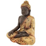 Design Toscano Medium Golden Buddha Statue