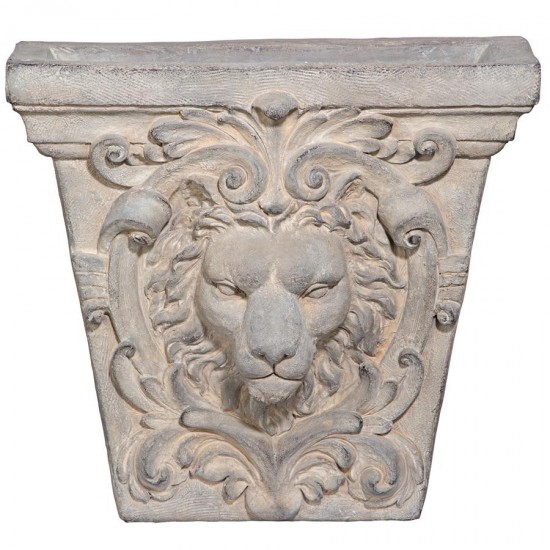 Design Toscano Lion Wall Pocket Sculpture