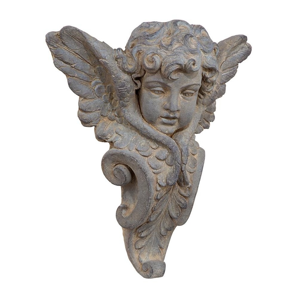 Design Toscano Victorial Heraldic Cherub Wall Pocket Design Toscano Victorial Heraldic Cherub Wall Pocket