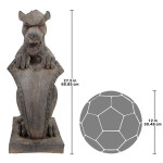 Design Toscano St Michaels Devil Dog Sentry Statue