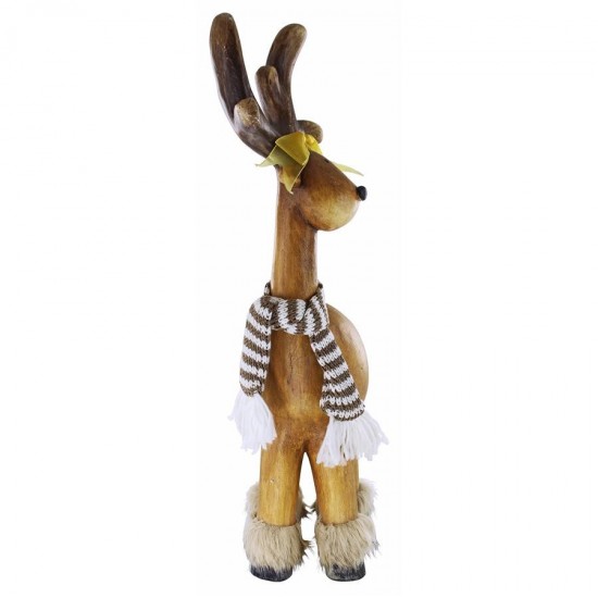 Design Toscano Zoey Santas Second Team Reindeer