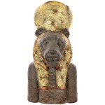 Design Toscano Egyptian Lion Goddess Sekhmet Bust Wall Planter