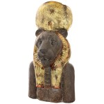 Design Toscano Egyptian Lion Goddess Sekhmet Bust Wall Planter