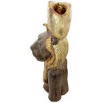 Design Toscano Egyptian Lion Goddess Sekhmet Bust Wall Planter