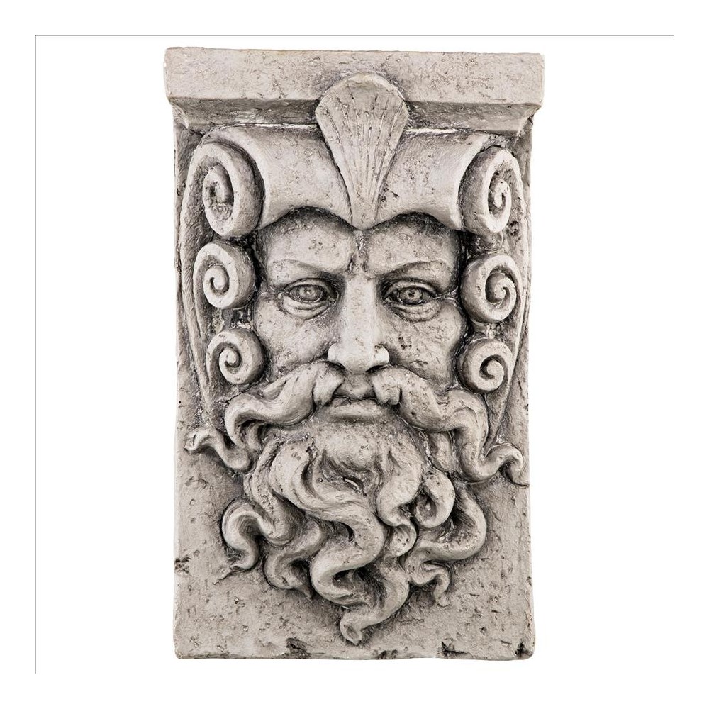 Design Toscano Poseidon Greek God Wall Sculpture