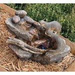 Design Toscano Curious Sea Otters Fountain