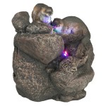 Design Toscano Curious Sea Otters Fountain