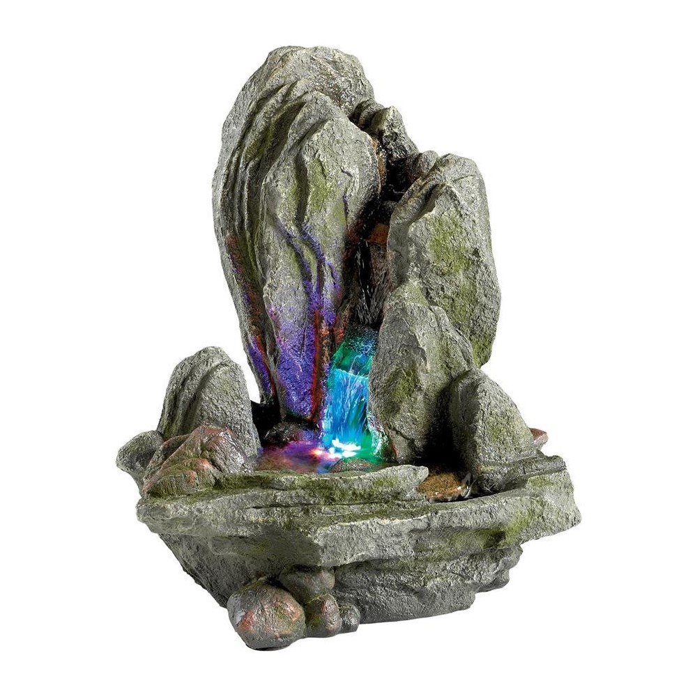 Design Toscano Boulder Falls Cascading Fountain